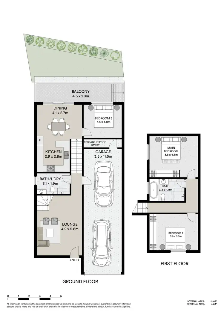 Floorplan of Homely townhouse listing, 3/91 Villiers Road, Padstow Heights NSW 2211