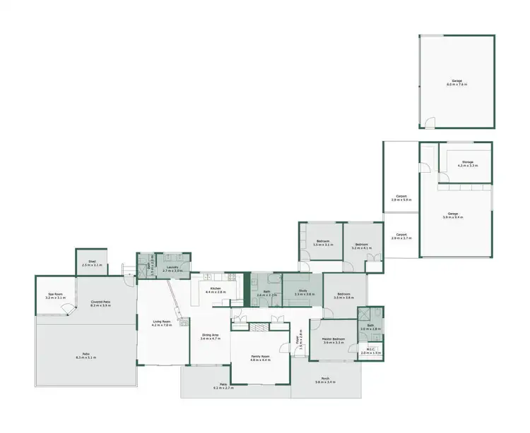 Floorplan of Homely house listing, 55 Link Road, Armidale NSW 2350