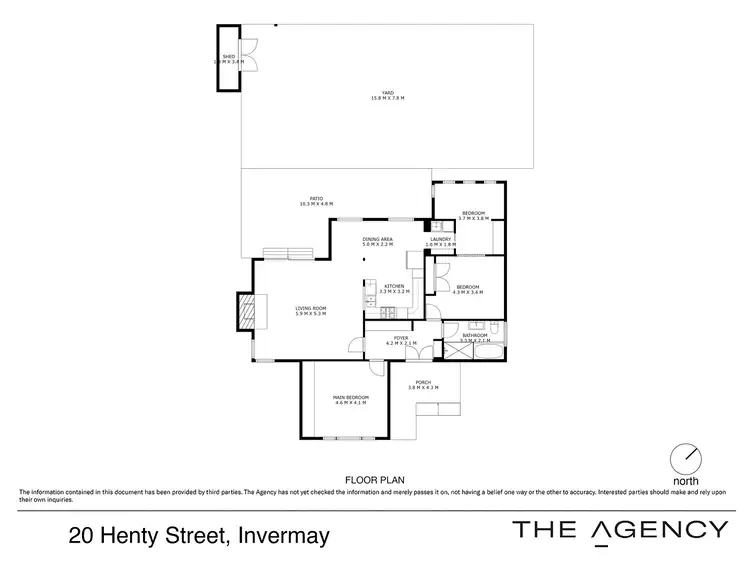 Floorplan of Homely house listing, 20 Henty Street, Invermay TAS 7248