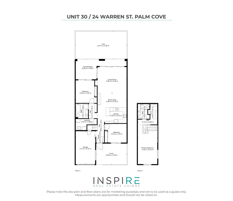 Floorplan of Homely townhouse listing, 30/24 Warren Street, Palm Cove QLD 4879