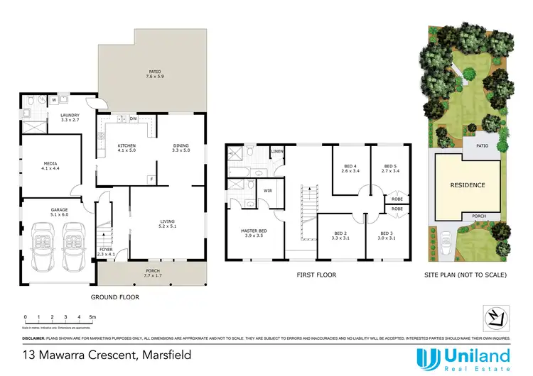 Floorplan of Homely house listing, 13 Mawarra Crescent, Marsfield NSW 2122