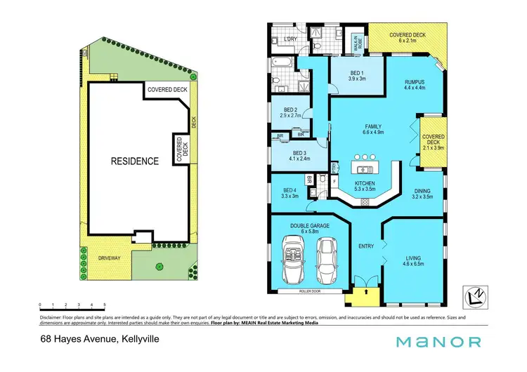 Floorplan of Homely house listing, 68 Hayes Avenue, Kellyville NSW 2155