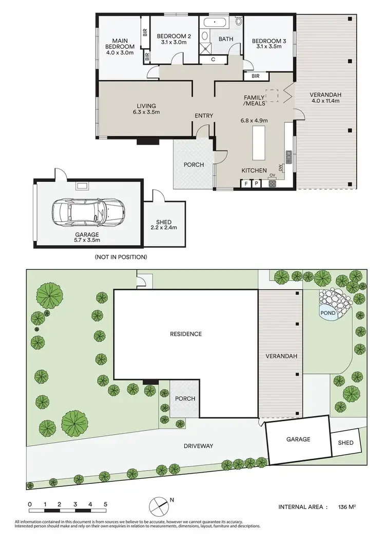 Floorplan of Homely house listing, 54 Sylvander Street, Clayton South VIC 3169