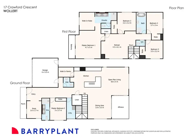 Floorplan of Homely house listing, 17 Crawford Crescent, Wollert VIC 3750