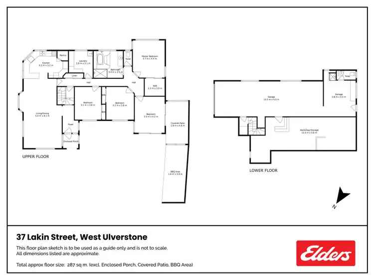 Floorplan of Homely house listing, 37 Lakin Street, West Ulverstone TAS 7315