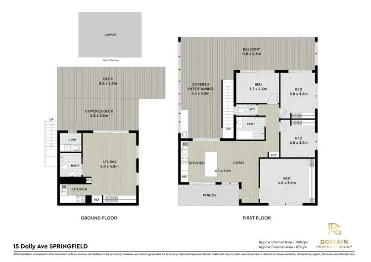 Floorplan of Homely house listing, 15 Dolly Avenue, Springfield NSW 2250