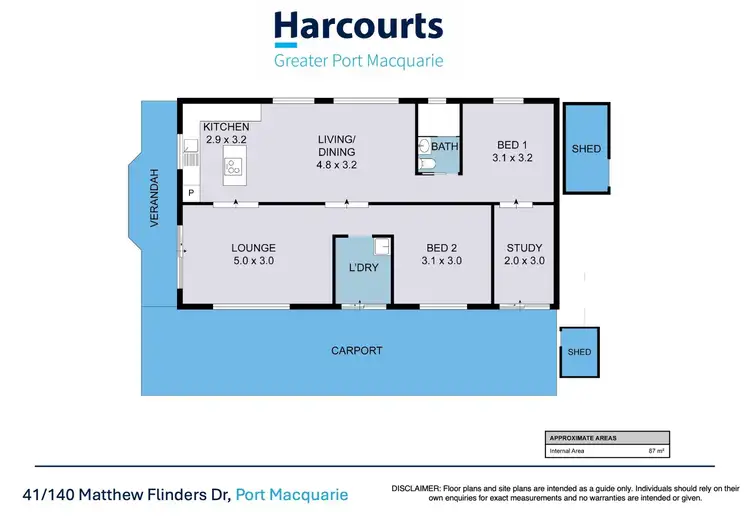 Floorplan of Homely house listing, 41/140 Matthew Flinders Drive, Port Macquarie NSW 2444