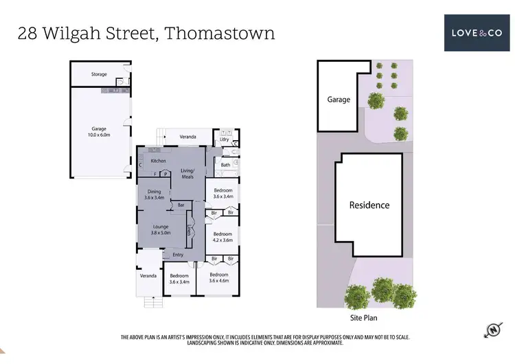 Floorplan of Homely house listing, 28 Wilgah Street, Thomastown VIC 3074
