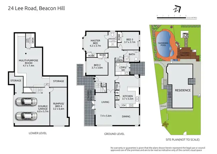 Floorplan of Homely house listing, 24 Lee Road, Beacon Hill NSW 2100