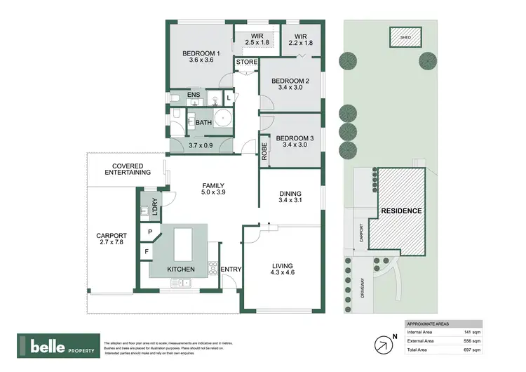 Floorplan of Homely house listing, 19 Tibbles Avenue, Old Erowal Bay NSW 2540