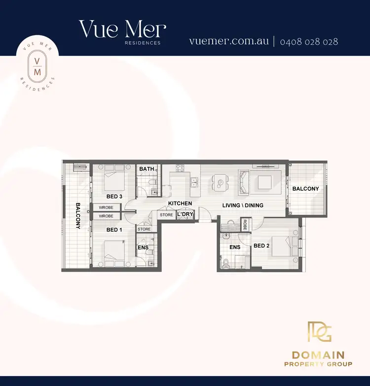 Floorplan of Homely apartment listing, Address available on request