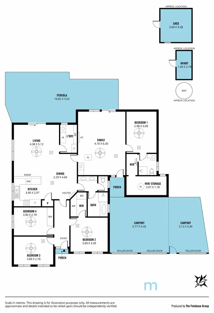 Floorplan of Homely house listing, 6 Hassell Court, Woodcroft SA 5162