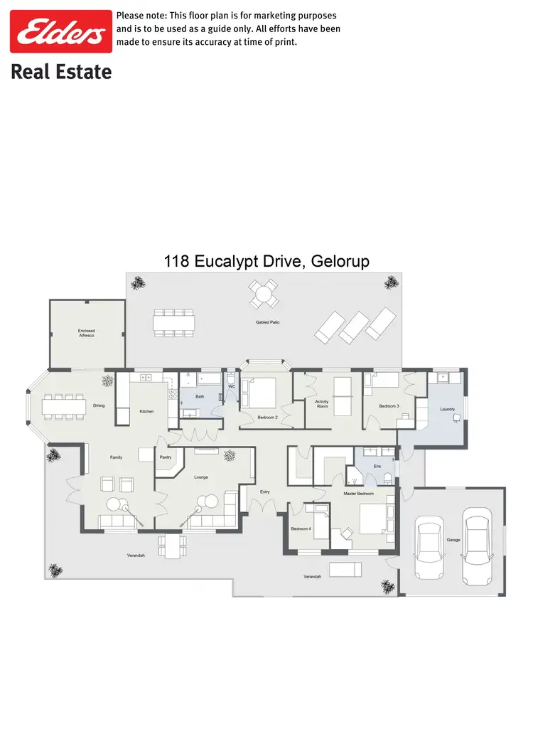 Floorplan of Homely house listing, 118 Eucalypt Drive, Gelorup WA 6230