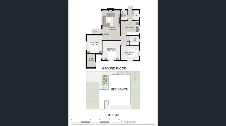 Floorplan of Homely house listing, 11B Granault Street, Corio VIC 3214