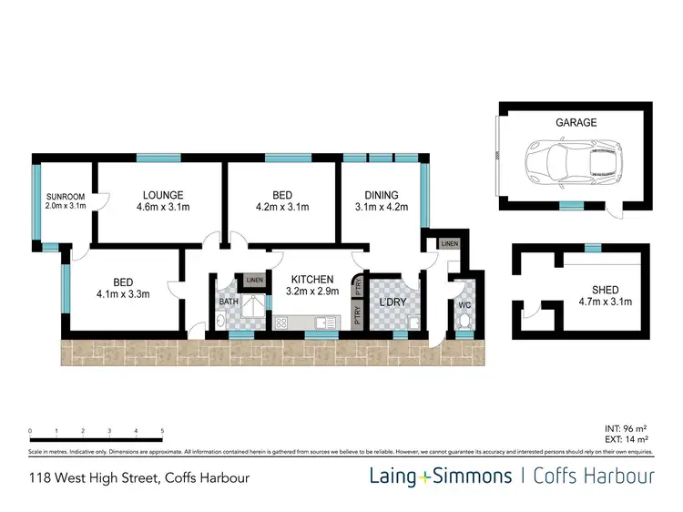Floorplan of Homely house listing, 118 West High Street, Coffs Harbour NSW 2450