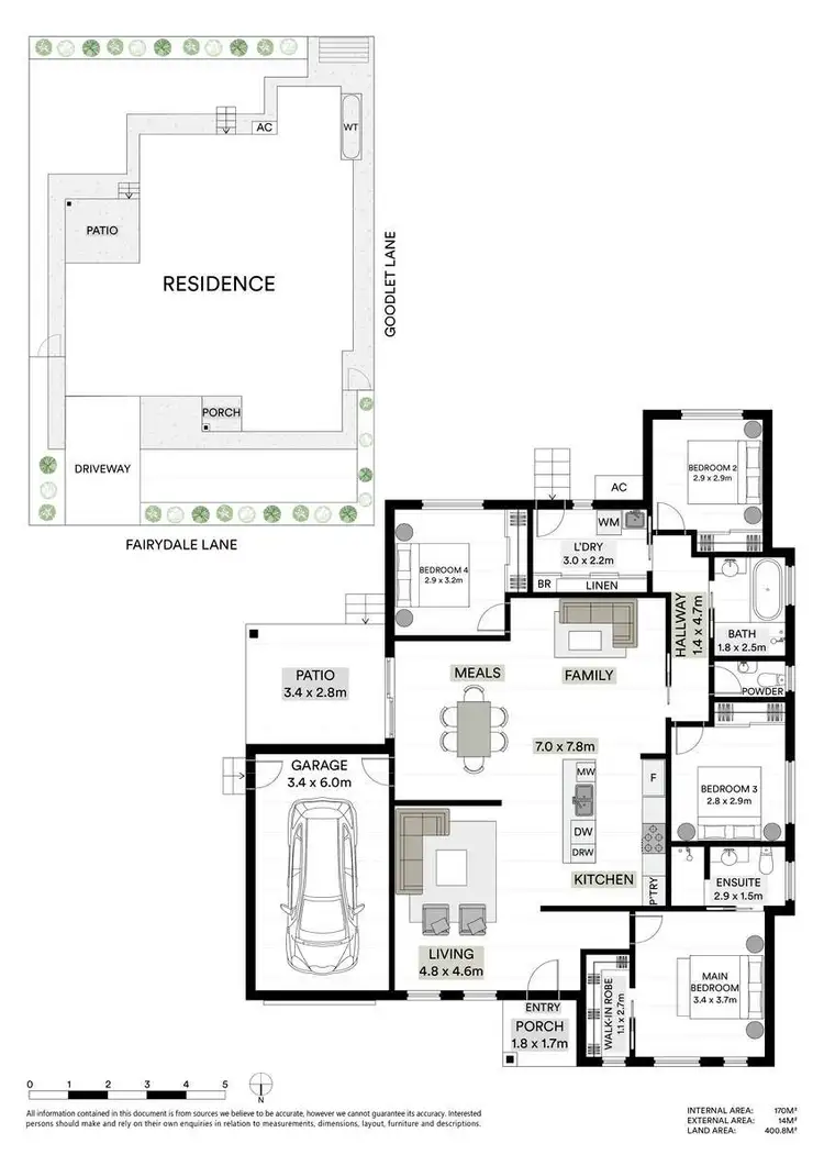 Floorplan of Homely house listing, 1 Goodlet Lane, Mudgee NSW 2850