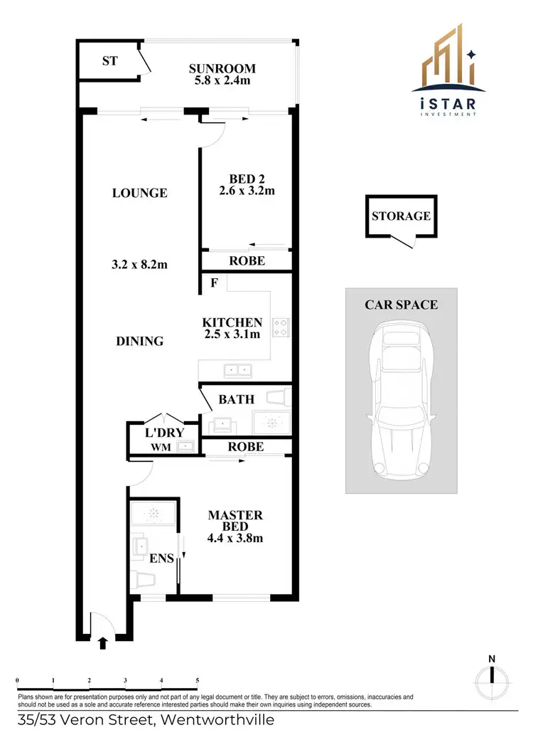 Floorplan of Homely apartment listing, 35/53-55 Veron Street, Wentworthville NSW 2145