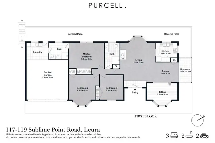 Floorplan of Homely house listing, 117-119 Sublime Point Road, Leura NSW 2780