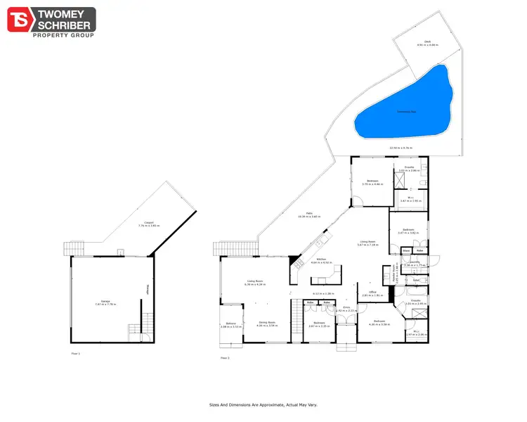 Floorplan of Homely house listing, 19-23 Terminalia Street, Redlynch QLD 4870
