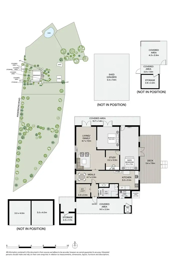 Floorplan of Homely house listing, 15 Andersons Road, Barkstead VIC 3364