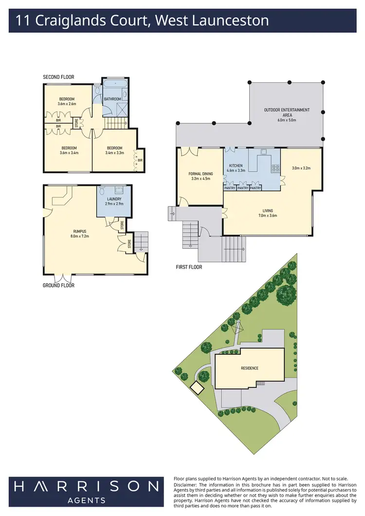 Floorplan of Homely house listing, 11 Craiglands Court, West Launceston TAS 7250