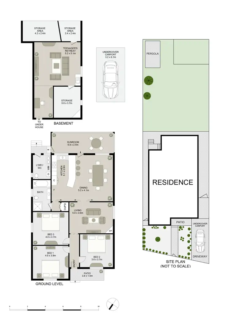 Floorplan of Homely house listing, 8 Weaver Street, Ryde NSW 2112