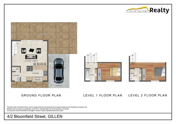 Floorplan of Homely unit listing, 4/2 Bloomfield Street, Gillen NT 870