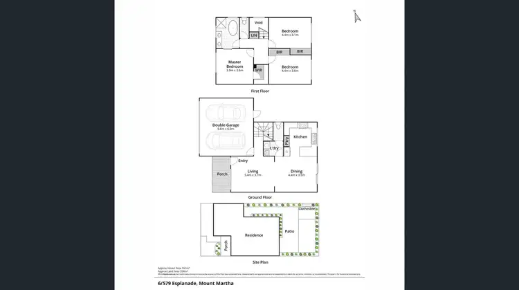 Floorplan of Homely unit listing, 6/579 Esplanade, Mount Martha VIC 3934
