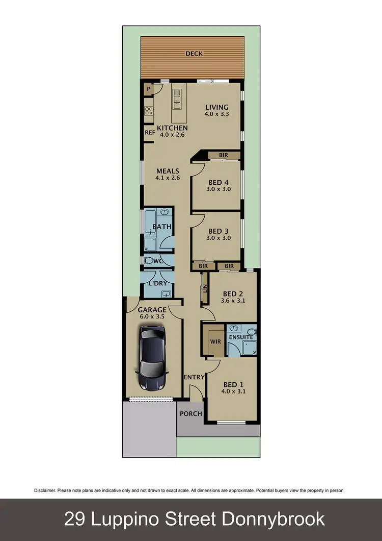 Floorplan of Homely house listing, 29 Luppino Street, Donnybrook VIC 3064