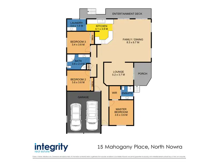 Floorplan of Homely house listing, 15 Mahogany Place, North Nowra NSW 2541