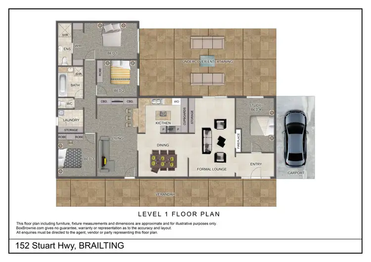 Floorplan of Homely house listing, 152 Stuart Highway, Braitling NT 870