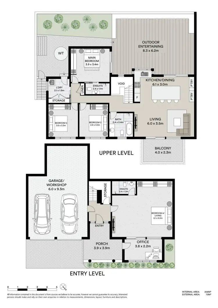 Floorplan of Homely townhouse listing, 11/2 Chapman Crescent, Avoca Beach NSW 2251