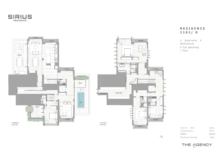 Floorplan of Homely apartment listing, 1101/38 Cumberland Street, The Rocks NSW 2000