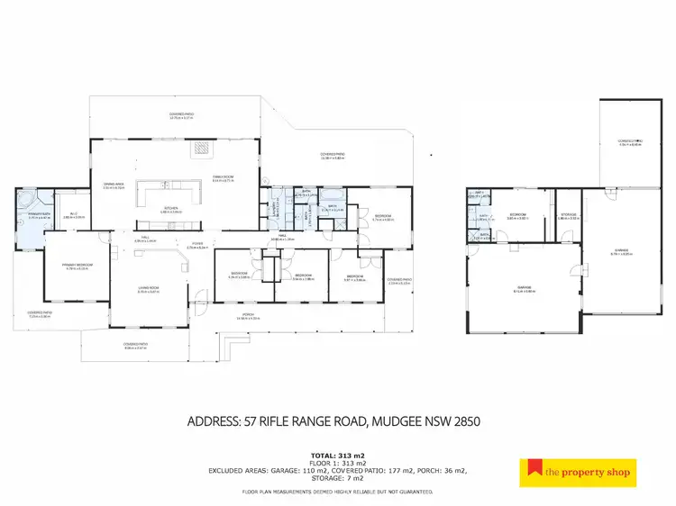 Floorplan of Homely rural property listing, 57 Rifle Range Road, Mudgee NSW 2850