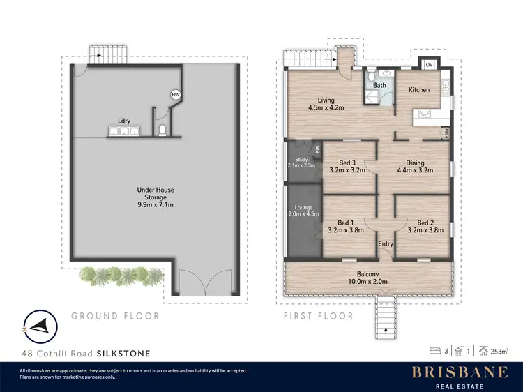 Floorplan of Homely house listing, 48 Cothill Road, Silkstone QLD 4304