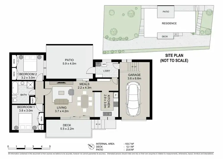 Floorplan of Homely house listing, 311A Rowan Street, Golden Square VIC 3555