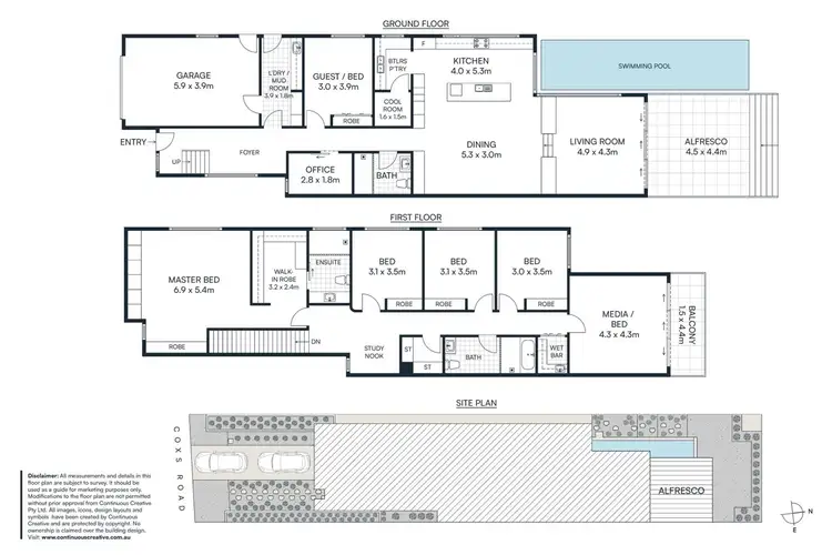 Floorplan of Homely house listing, 41a Coxs Road, North Ryde NSW 2113