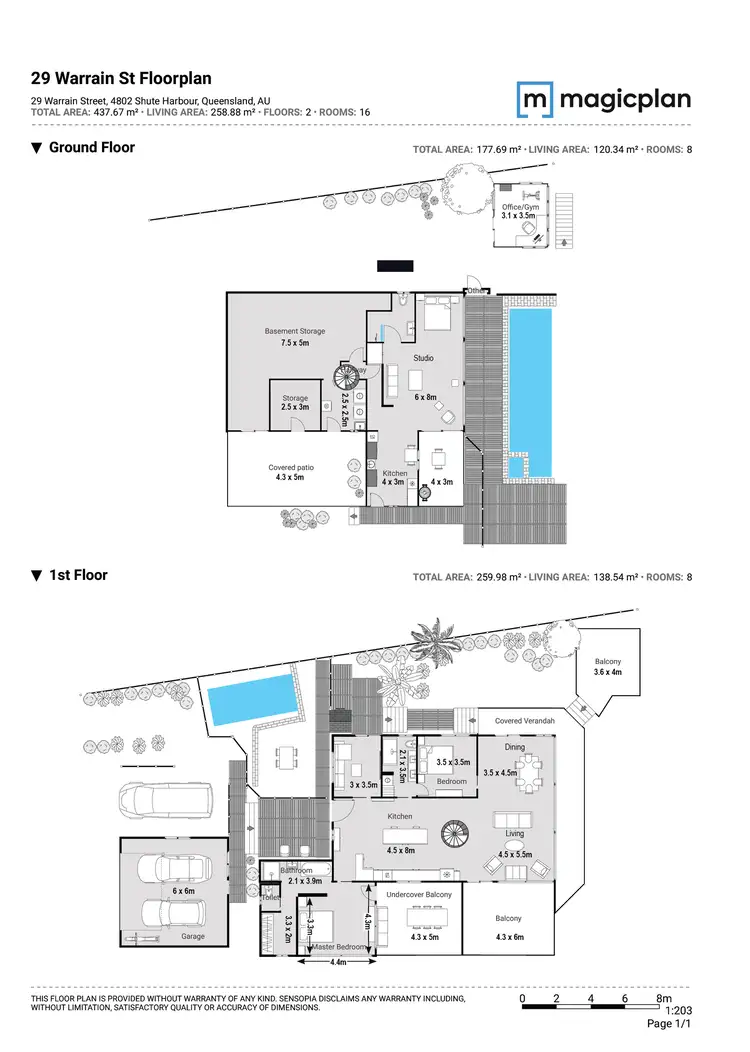 Floorplan of Homely house listing, 29 Warrain Street, Shute Harbour QLD 4802