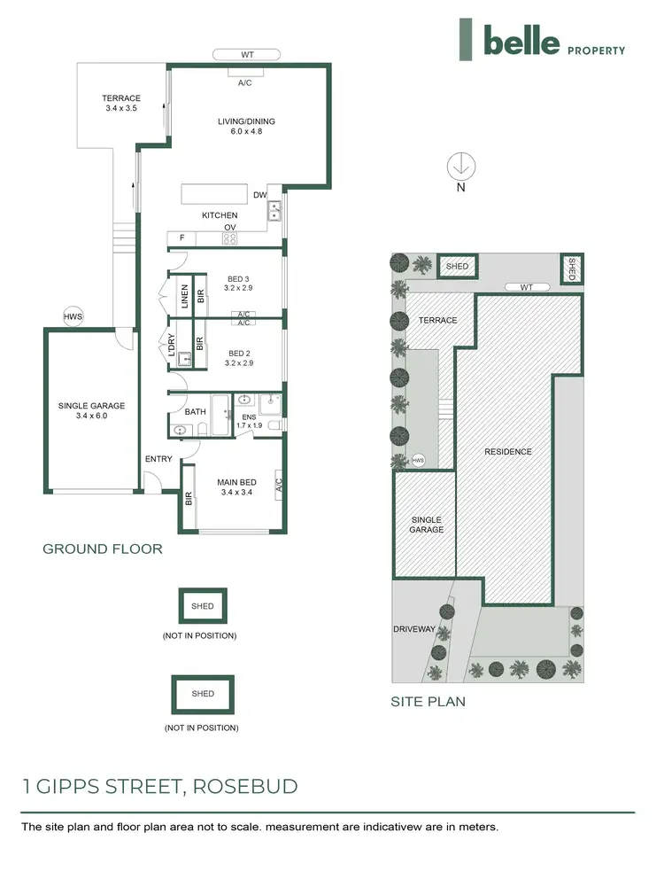 Floorplan of Homely house listing, 1 Gipps Street, Rosebud VIC 3939