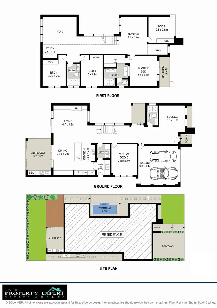 Floorplan of Homely house listing, 52 Caledonia Crescent, Marsden Park NSW 2765