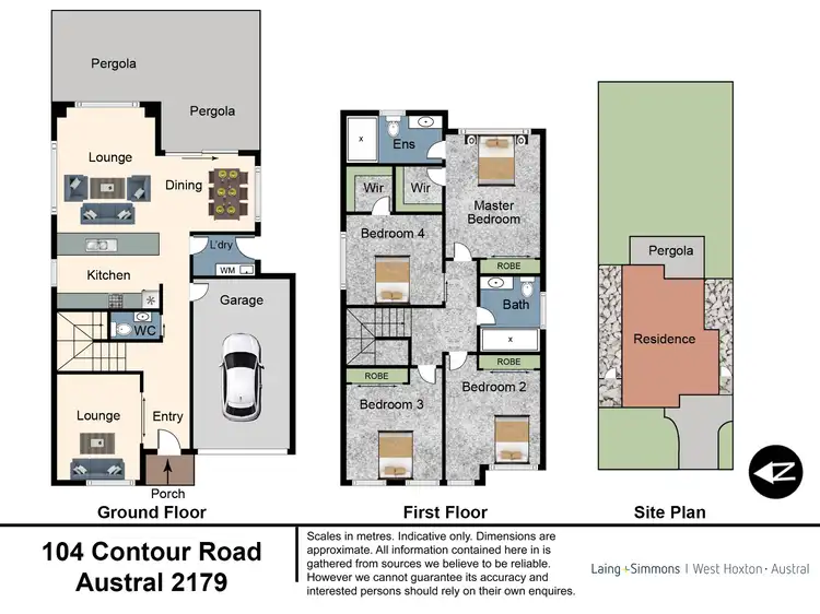 Floorplan of Homely house listing, 104 Contour Road, Austral NSW 2179