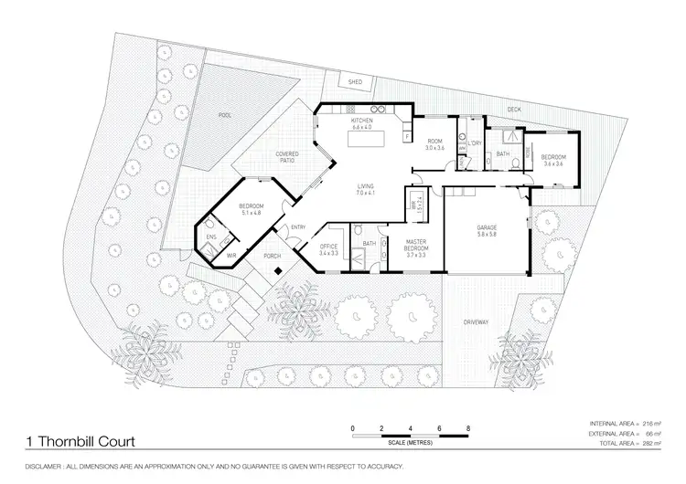 Floorplan of Homely house listing, 1 Thornbill Court, Noosa Heads QLD 4567