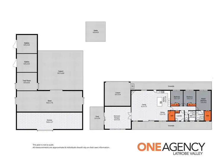 Floorplan of Homely house listing, 40 Larnach Road, Traralgon VIC 3844