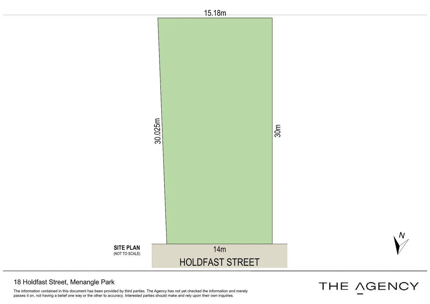 Floorplan of Homely land listing, 18 Holdfast Street, Menangle Park NSW 2563