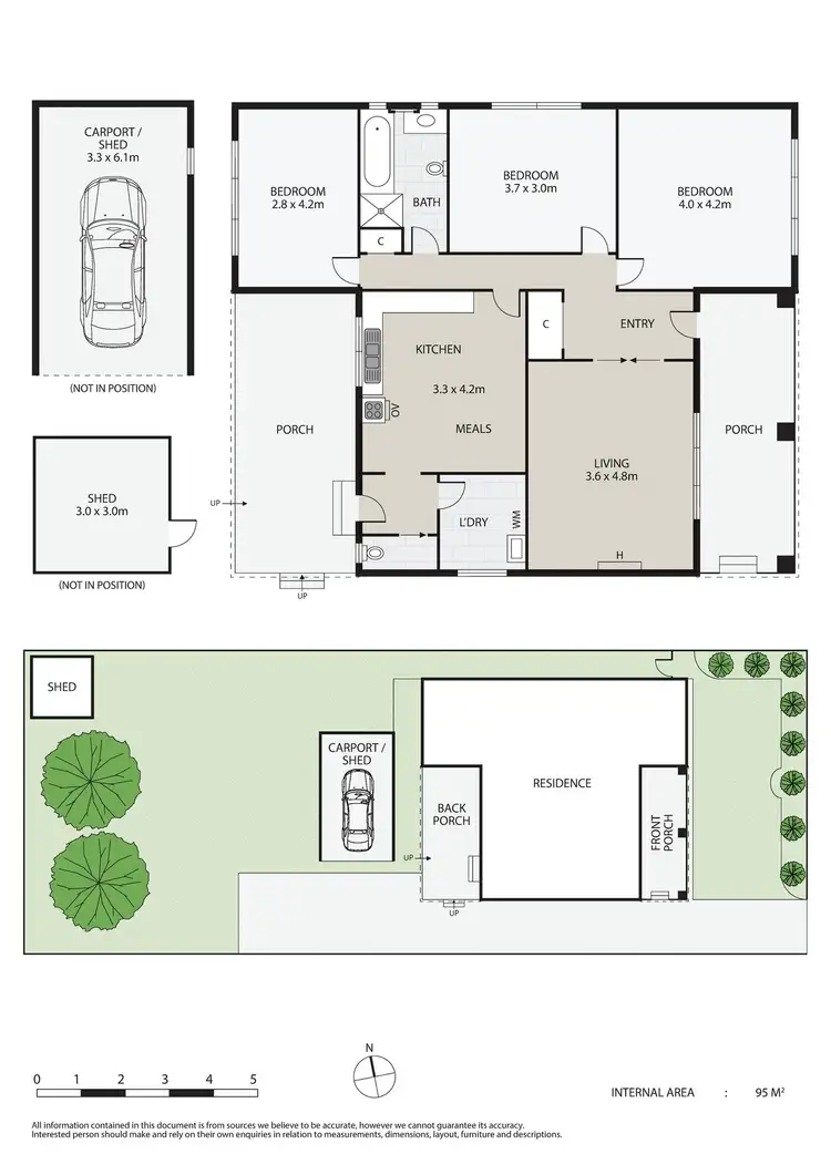 Floorplan of Homely house listing, 79 Moriah Street, Clayton VIC 3168