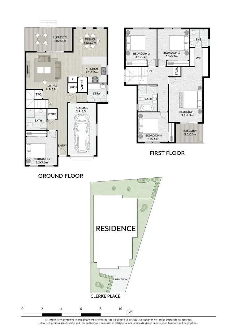 Floorplan of Homely house listing, 1 Clerke Place, Kings Langley NSW 2147