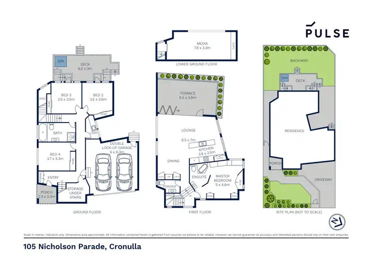 Floorplan of Homely house listing, 105 Nicholson Parade, Cronulla NSW 2230