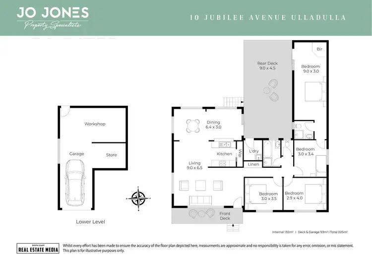 Floorplan of Homely house listing, 10 Jubilee Avenue, Ulladulla NSW 2539