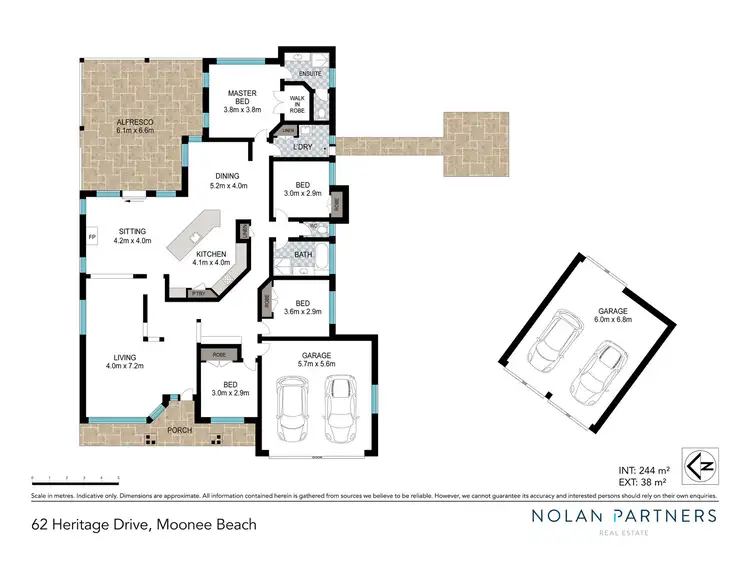 Floorplan of Homely house listing, 62 Heritage Drive, Moonee Beach NSW 2450