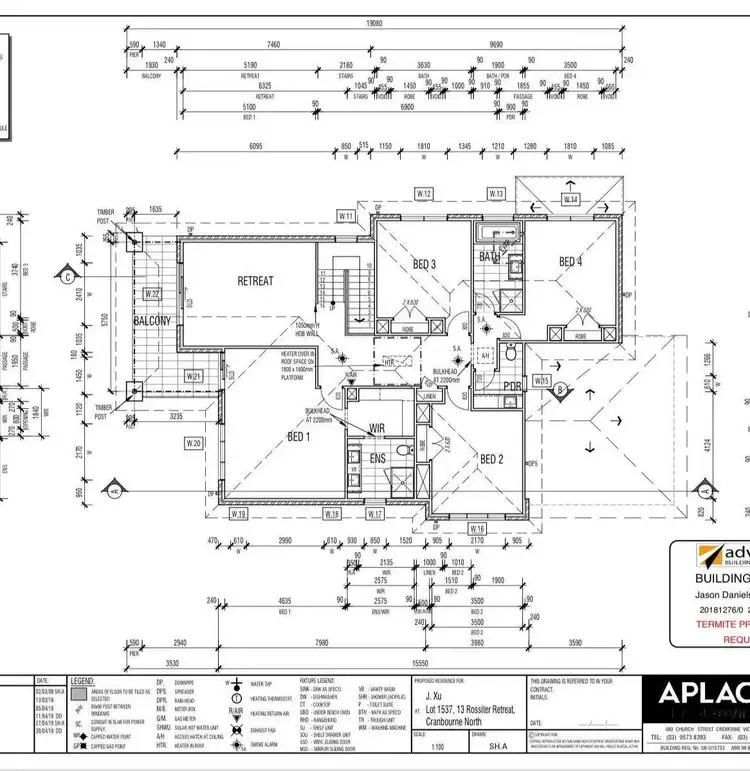 Floorplan of Homely house listing, 13 Rossiter Retreat, Cranbourne North VIC 3977